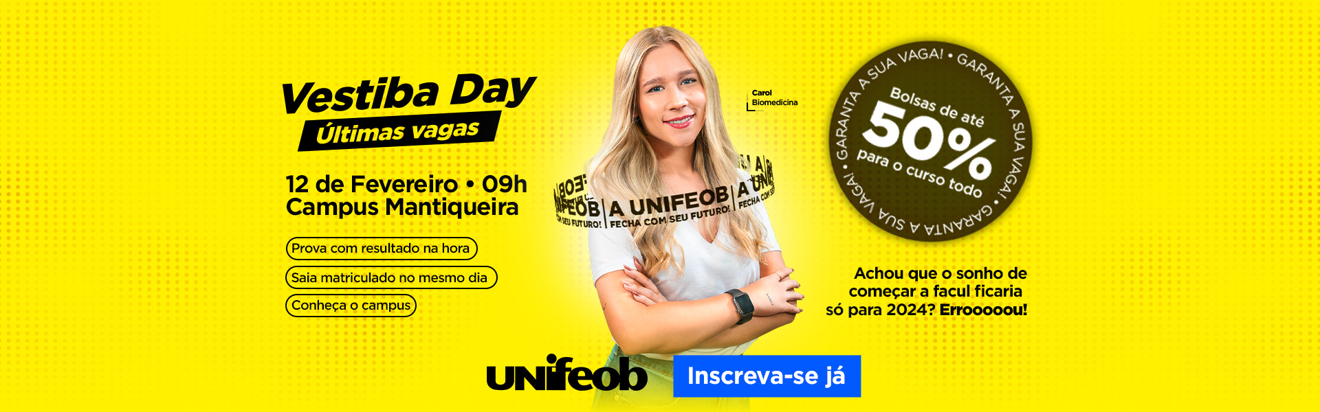Unifeob realiza segunda edição do Vestiba Day
